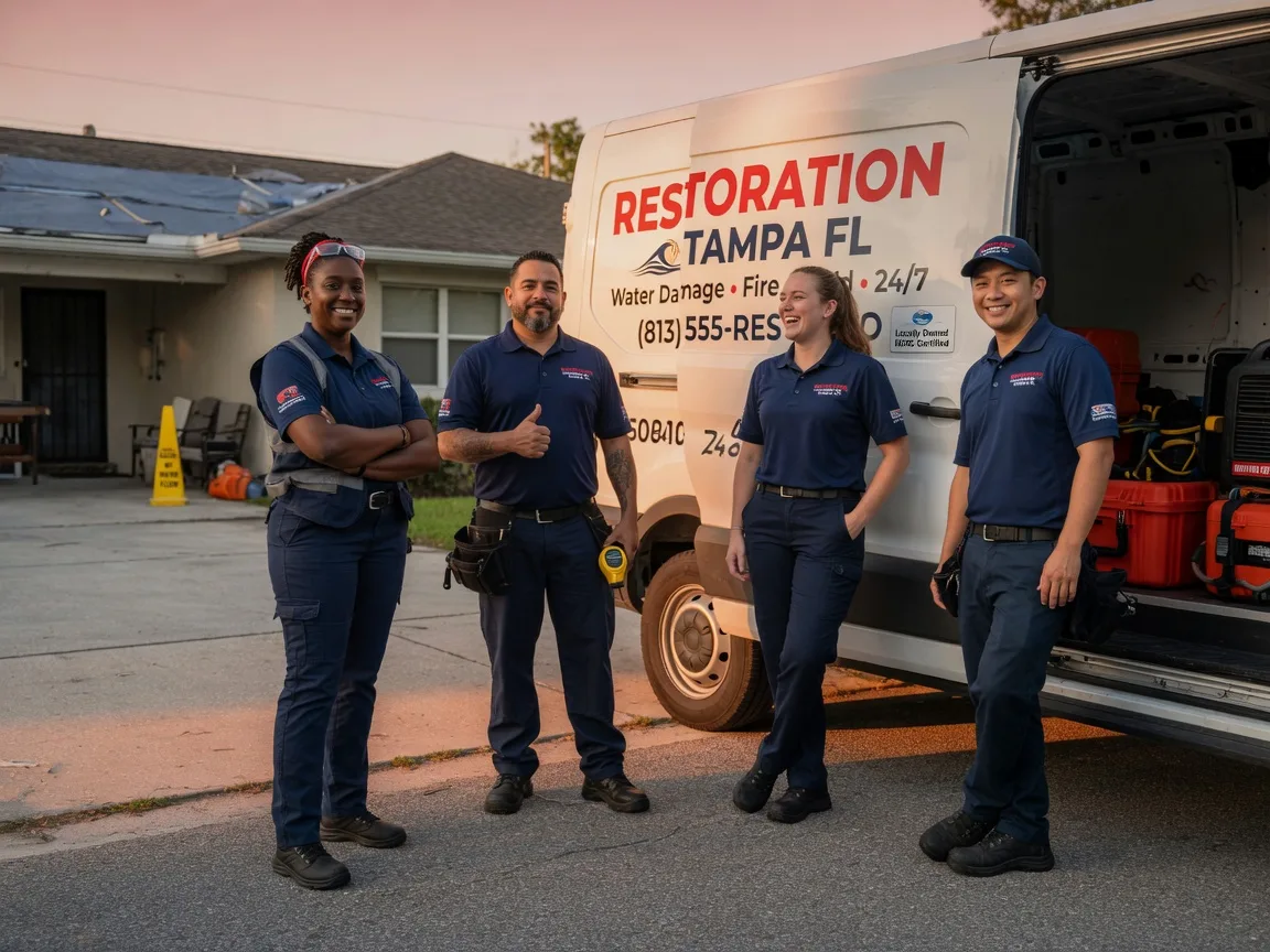 Water Damage Restoration company in Tracy, CA